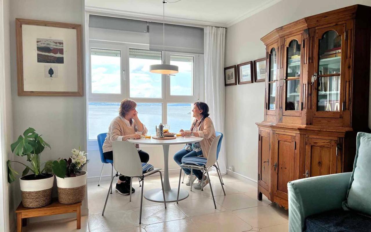 El Mirador De Playa Rodeira, Lägenhet Cangas do Morrazo Exteriör bild